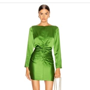 Michelle Mason Ruched Mini Dress